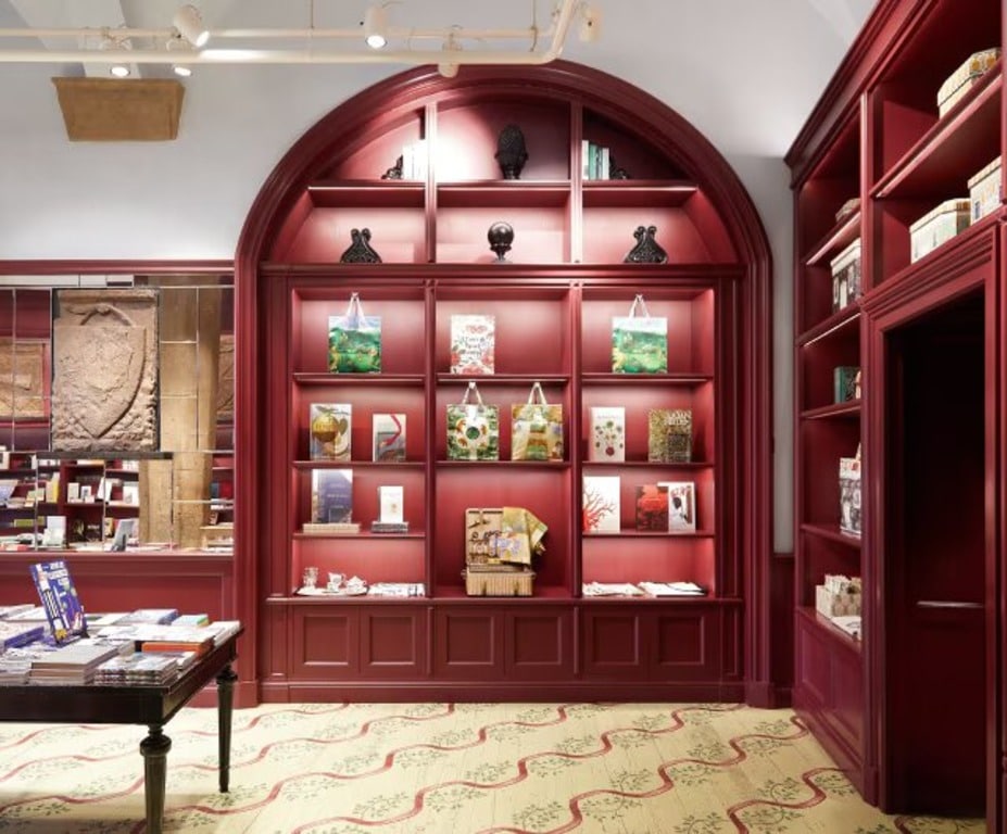 Gucci flagship store in Florence, showcasing the brand's heritage and elegance.