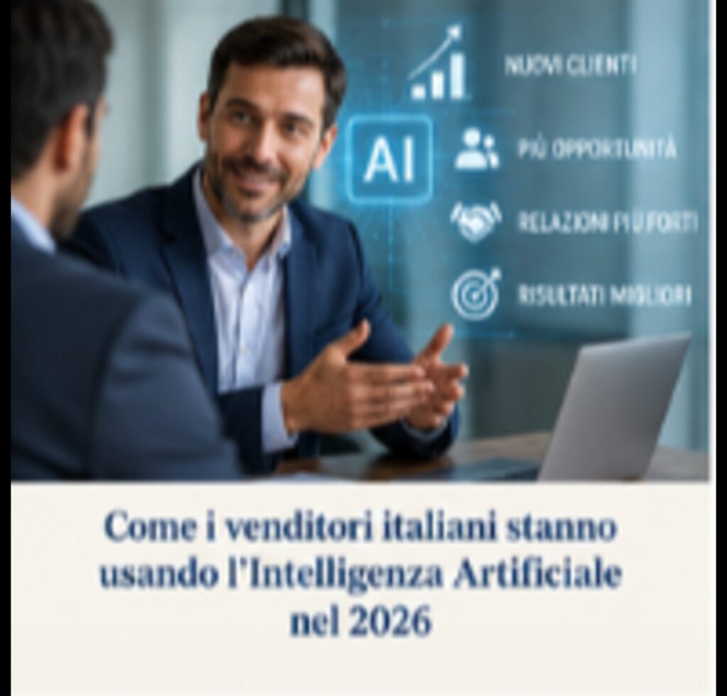 AI nelle vendite in Italia: come cambia il lavoro dei venditori nel 2026