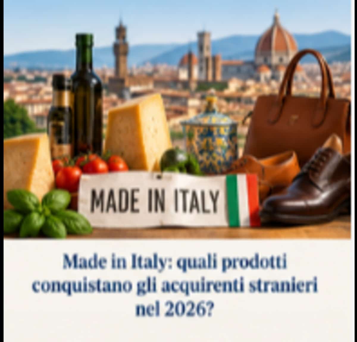 Made in Italy 2026: quali prodotti italiani conquistano i mercati esteri
